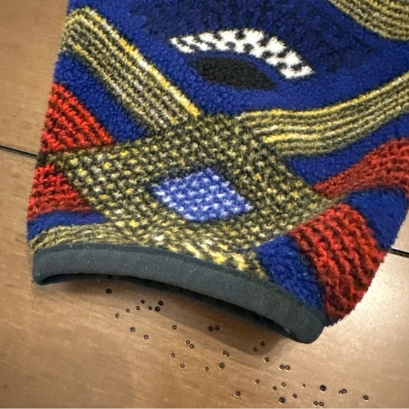 Patagonia Synchilla Fleece Pullover Mens Size Small Slowfoot Snap T Aztec 2014 - Picture 10 of 12